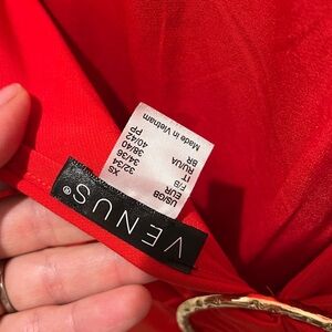 VENUS Vibrant Red Garment